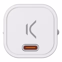 Ksix BCD20GAN01B Universel Blanc Secteur Charge rapide Intérieure