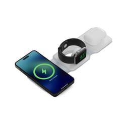 Ksix BXCQI153N1B chargeur d'appareils mobiles Universel Blanc USB Recharge sans fil Charge rapide Intérieure