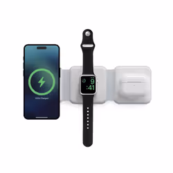 Ksix BXCQI153N1B chargeur d'appareils mobiles Universel Blanc USB Recharge sans fil Charge rapide Intérieure
