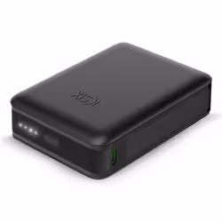 Ksix BPB10HD01, 10000 mAh, Lithium Polymère (LiPo), Quick Charge 3.0, 22,5 W, Noir