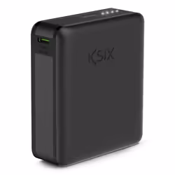 Ksix BPB10HD01 banque d'alimentation électrique Lithium Polymère (LiPo) 10000 mAh Noir