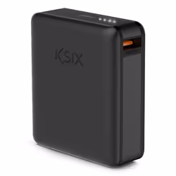Ksix BPB10HD01 banque d'alimentation électrique Lithium Polymère (LiPo) 10000 mAh Noir