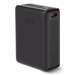 Ksix BPB20HD01 banque d'alimentation électrique Lithium Polymère (LiPo) 20000 mAh Noir