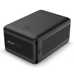 Ksix BPB30HD01 banque d'alimentation électrique Lithium Polymère (LiPo) 30000 mAh Noir