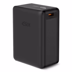 Ksix BPB30HD01 banque d'alimentation électrique Lithium Polymère (LiPo) 30000 mAh Noir