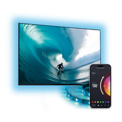 Ksix BXLEDTV04 LED lumineuse Bandeau lumineux TV 10 W 2000 mm