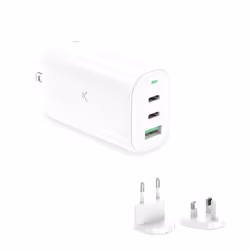 Ksix BCD65TR01B, Intérieure, Secteur, 12 V, Blanc