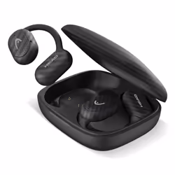 HEAD HDTW02 écouteur/casque Sans fil Crochets auriculaires Appels/Musique/Sport/Au quotidien Bluetooth Noir - Vue supplémentaire 5