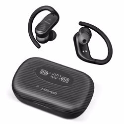 HEAD HDTW03 écouteur/casque Sans fil Crochets auriculaires Appels/Musique/Sport/Au quotidien Bluetooth Noir - Vue supplémentaire 5