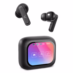 Ksix Vision, True Wireless Stereo (TWS), 20 - 20000 Hz, Appels/Musique/Sport/Au quotidien, Casque, Noir