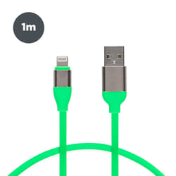 Contact BXCUSB2L08 câble Lightning 1 m Vert