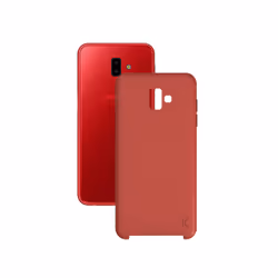 Ksix B8615COR06, Samsung, Galaxy J6 Plus 2018, Rouge