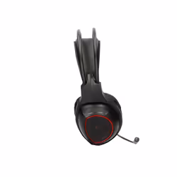Ksix BXAUGM01 écouteur/Casque Avec fil Arceau USB Type-A Noir, Rouge - Vue supplémentaire 4