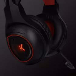 Ksix BXAUGM01 écouteur/Casque Avec fil Arceau USB Type-A Noir, Rouge - Vue supplémentaire 6