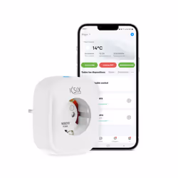 Ksix BXWSP1 Prise intelligente Maison Blanc