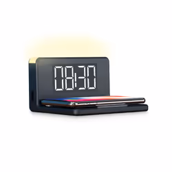 Ksix BXCQI09, Intérieure, USB, 10 V, Recharge sans fil, Noir