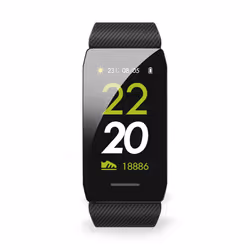 Contact LXHR3N tracker d'activité TFT Bracelet connecté 2,44 cm (0.96") IP64 Noir