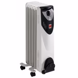 FM Calefacción RW-10, Radiateur, Sol, Noir, Blanc, 1000 W, 400 W, 1000 W