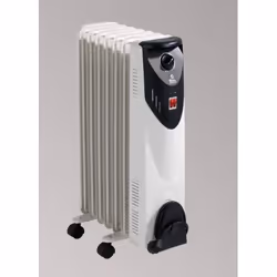 FM Calefacción BR-15, Intérieure, Sol, Noir, Blanc, 1500 W, 600 W, 1500 W