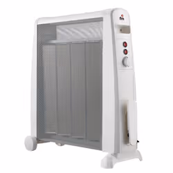 FM Calefacción RM-20, Radiateur, Sol, Blanc, Rotatif, 2000 W, 1000 W