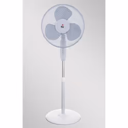 FM Calefacción VP-40, Ventilateur à lame domestique, Blanc, Sol, 40 cm, Boutons, Secteur