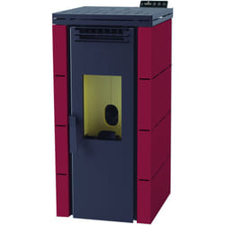 Fm Calefaccion - fm Poêle à granulés BP-100 8,5kW Rouge