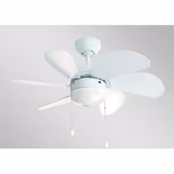 FM Calefacción VT-90B, Ventilateur monté sur plafond industriel, Blanc, 80 cm, 130 - 235 tr/min, Secteur, 50 W
