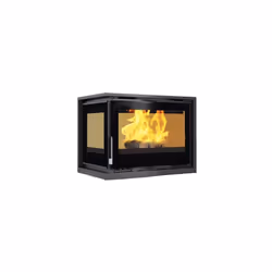 L'insert à bois ventilé Jenn-I permets de chauffer rapidement votre maison jusqu'à 340 m3 grâce à ses ventilateurs intégrés.  ...