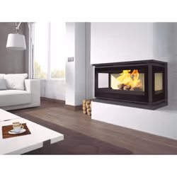 Description générale L'insert à bois canalisable 3 faces Firematic Olly est conçu pour chauffer efficacement des espaces jusq ...