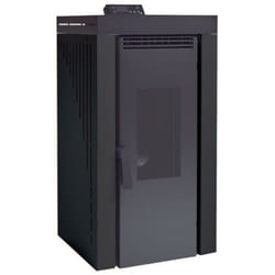 Fm Poêle à granulés BP-200 12kW Noir