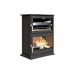 Fm Biomasa - Poêle à bois avec four - firematic Dakota 10.9 kW