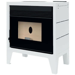 Fm Poêle à granulés BP-170K 11,5kW Blanc