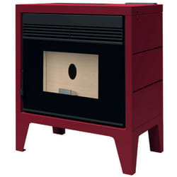 Fm Poêle à granulés BP-170K 11,5kW Rouge