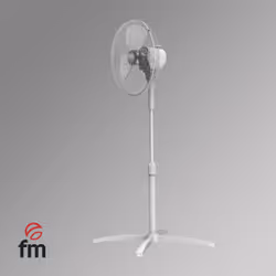 FM Calefacción PX-40, Ventilateur à lame domestique, Blanc, Sol, Secteur, 40 W, 230 V