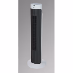 FM Calefacción VTR-20-M, Ventilateur sans lame domestique, Noir, Blanc, Sol, 7,5 h, Secteur, 45 W
