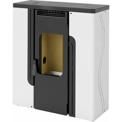 Fm Calefaccion - fm Poêle à granulés de couloir BP-402 12kW blanc (canalisable)