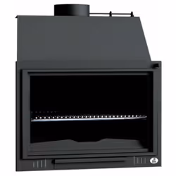 Dimensions : Hors-tout L.1017 P.620 H.1050 mm Grille L1.870 L2.670 P.500 mm Sortie de fumée Ø200 mm Poids 93 kg Combustible : ...