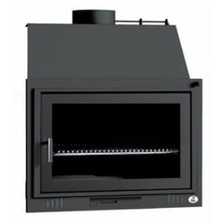 Barbecue charbon bois avec porte fm BH-100 p à encastrer