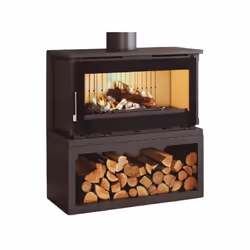 Disponible en livraison rapide, ce poêle à bois vous permettra de chauffer jusqu'à 360 m3. Ce poêle à bois design vous permet ...