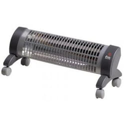 FM Calefacción 2302-R Noir, Gris 1200W