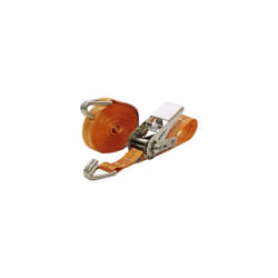 GENERIQUE - Sangle Darrimage Cliquet Et Crochet Inox 4000kg 10m/50mm Orange