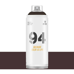 Bombe de peinture aérosol MTN 94 Marron chocolat (RV-35) 0,4 L