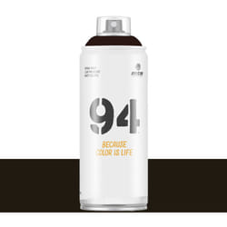 Montana - Bombe de peinture aérosol mtn 94 Marron ébène (RV-101) 0,4 l