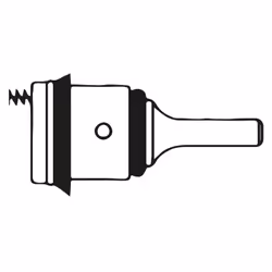 Piston interchangeable pour les robinets temporisés d'urinoir Presto. Convient aux robinets temporisés Presto 100A, 1000E XL, ...