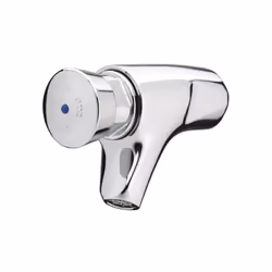 PRESTO présente le robinet de lavabo temporisé 504 XL. Il s'agit d'un robinet monotrou temporisé avec eau pré-mélangée. Il es ...