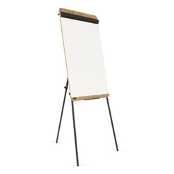Rocada NAT0610 chevalet de conférence et accessoires Autonome 670 x 990 mm Mélamine, Acier Noir, Blanc, Bois