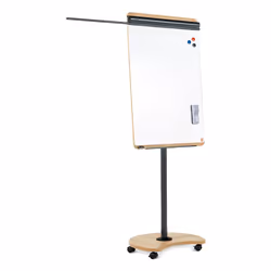 Rocada NAT0616 chevalet de conférence et accessoires Autonome 690 x 1130 mm Mélamine, Acier Noir, Blanc, Bois