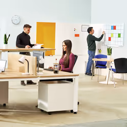 Rocada 6420R Tableau blanc 750 x 1150 mm Acier Magnétique