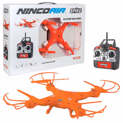 NINCO NINCOAIR QUADRONE SPIKE 4 rotors Quadcoptère, 4 rotors, 380 mAh, Orange