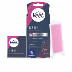 Expert Facial bandes de cire peau normale 16 u